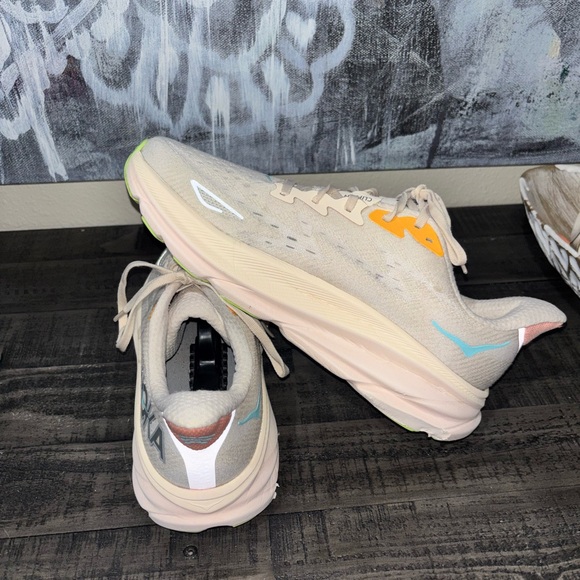 HOKA Clifton 9 running shoes Wonens SZ 11B - Picture 4 of 12